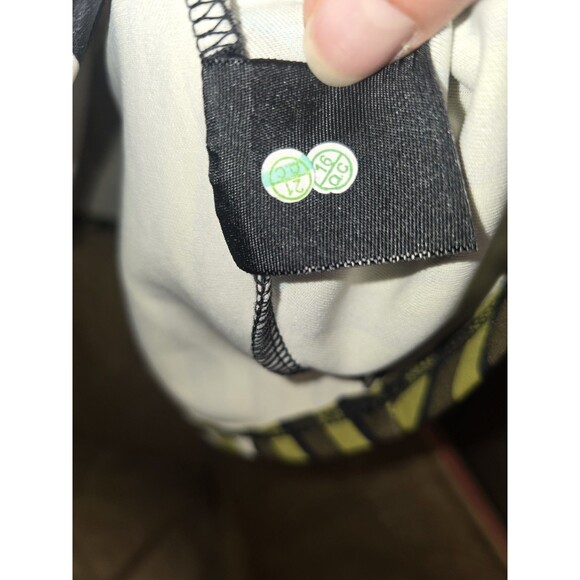 Worthington Women’s Sleeveless Peplum Top Large Multi-Color Striped Geometric... - Picture 9 of 9